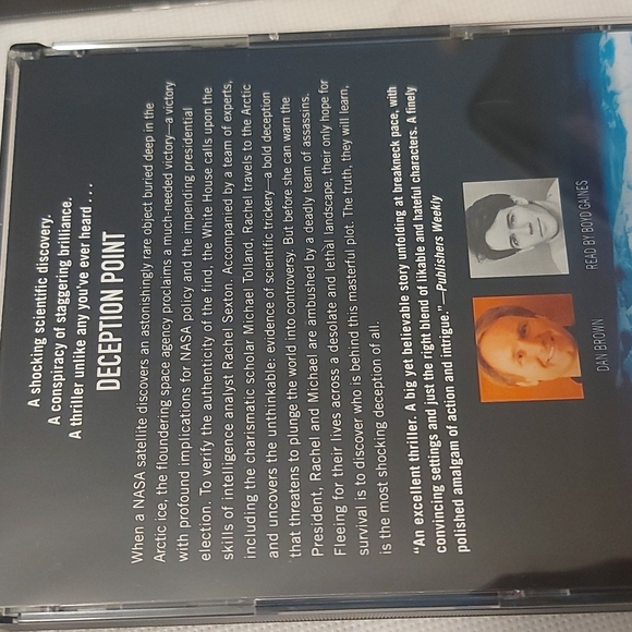 The Dan Brown Audio Gift Set Angels & Demons, Deception Point - Picture 6 of 13